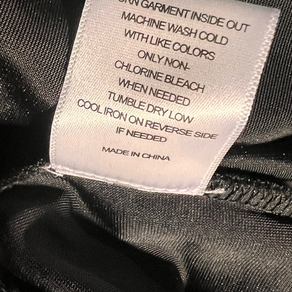 NWT Gibson & Latimer Black Velvet Asymmetric One-Shoulder Ruched Midi Dress XXL - Picture 8 of 11